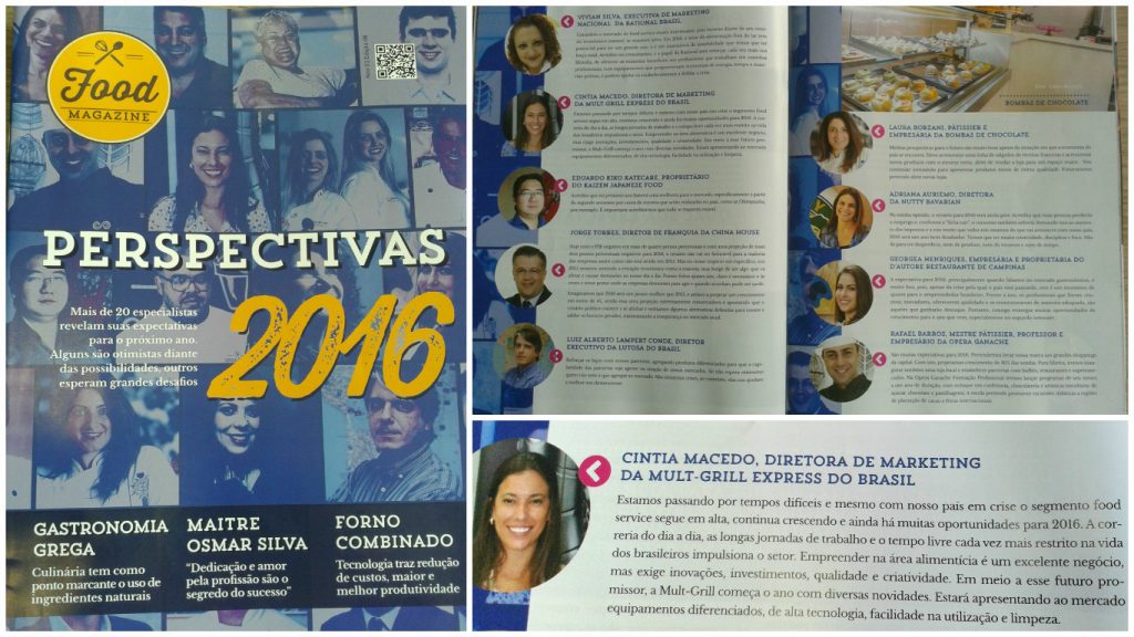 Perspectivas 2016 – Revista Food Magazine