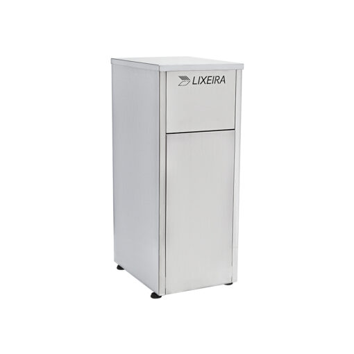 LIXEIRA INOX BASCULANTE